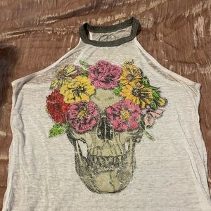 Chaser flower skull tank